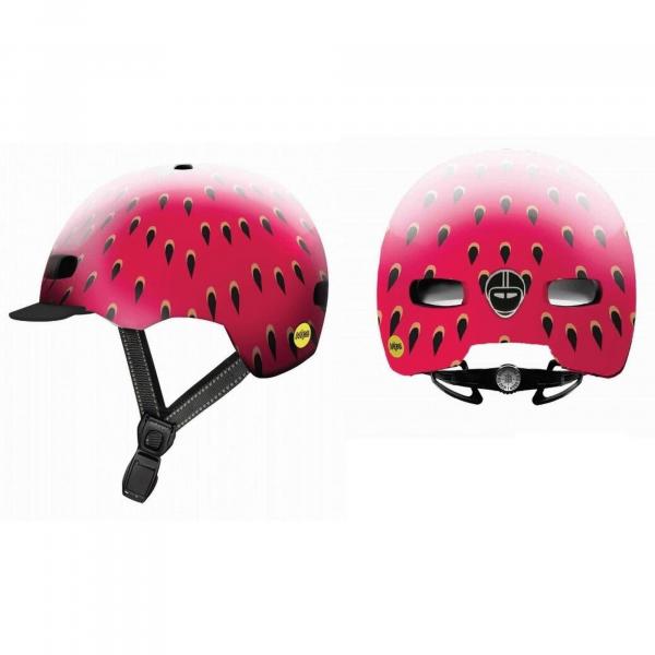 Dziecięcy kask rowerowy Little Nutty, VERY BERRY