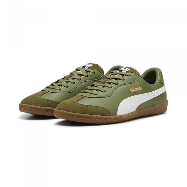 Buty piłkarskie KING 21 IT PUMA Olive Green White