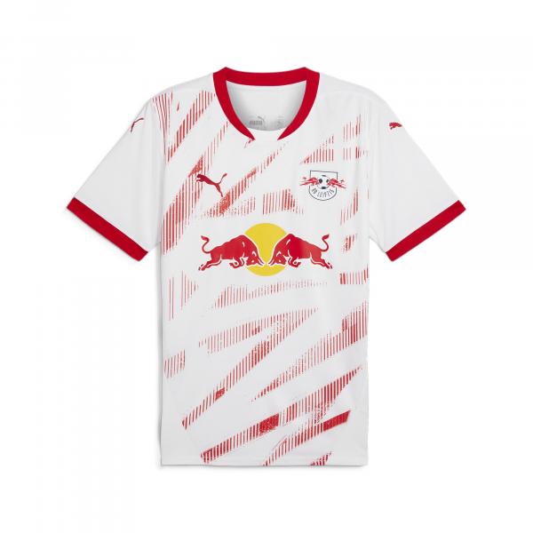 Męska koszulka domowa RB Leipzig 24/25 PUMA White For All Time Red