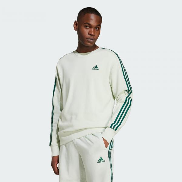 Essentials French Terry 3-Stripes Sweatshirt