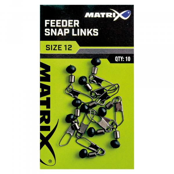 Łączniki Krętliki Matrix Feeder Bead Snap Rozm. 14