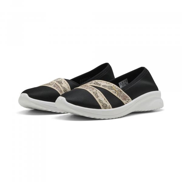 Damskie sneakersy Adelina 2 Snake Chic PUMA Black Gold