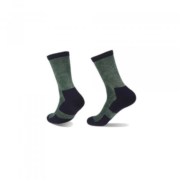 Skarpety Trekkingowe Na Giean Boulder Way Medium Crew Green Maze m_41_43