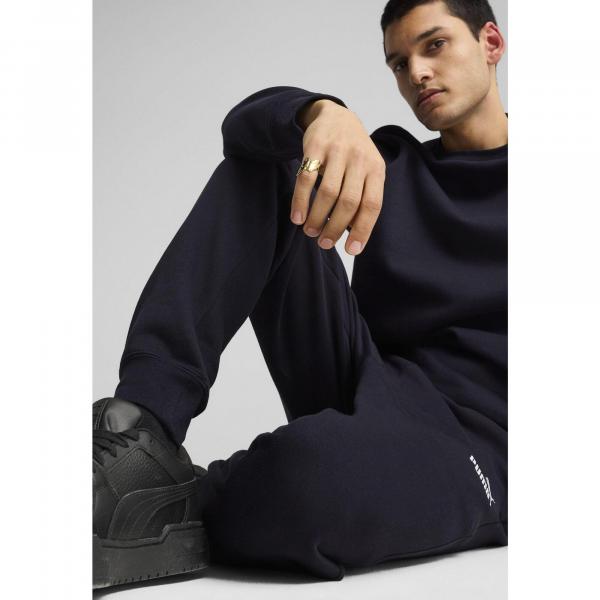 Męskie spodnie dresowe Essentials z logo No. 1 PUMA New Navy Blue