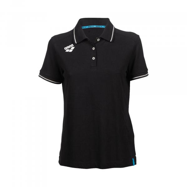 Koszulka damska na basen Arena Women`s Team Poloshirt Solid Cotton