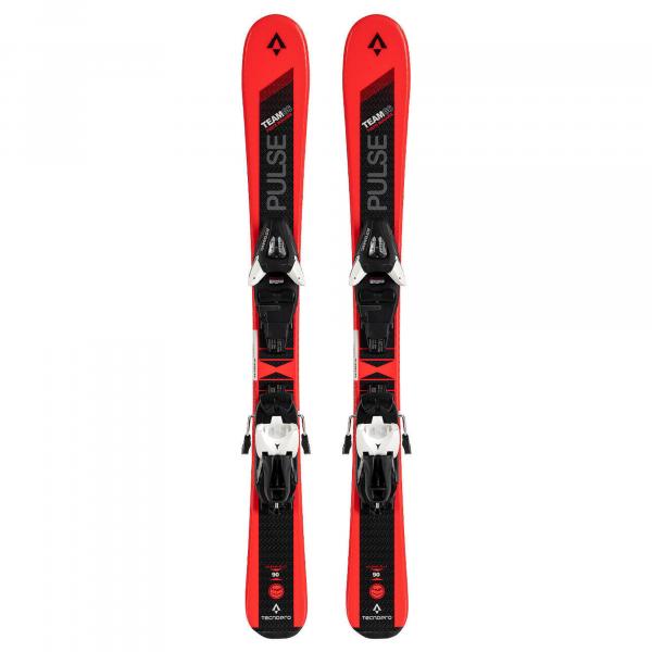 Narty dziecięce TECNOPRO PULSE TEAM + wiązania ATOMIC LC5 z GRIP WALK