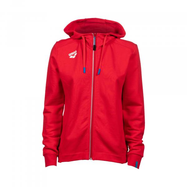 Bluza damska na basen Arena Women`s Team Hooded Jacket Panel