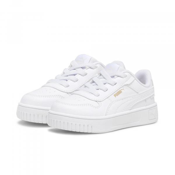 Sneakersy Carina Street dla małych dzieci PUMA White Gold