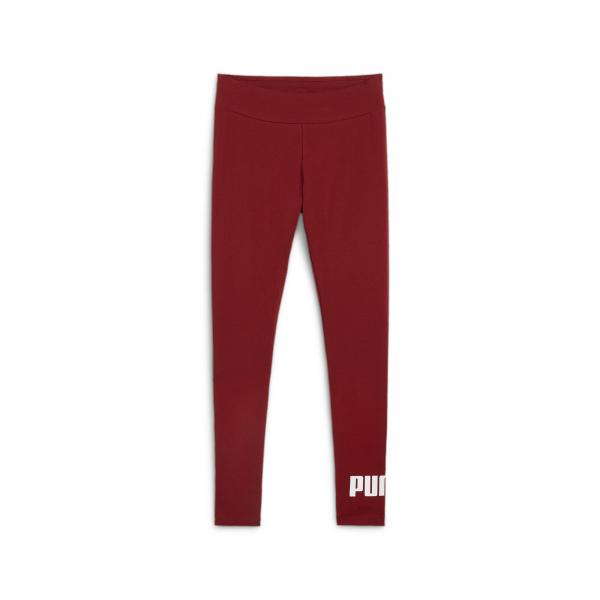 Damskie legginsy z logo Essentials PUMA Intense Red