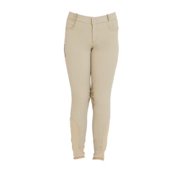 Bryczesy jeździeckie unisex z technicznego materiału