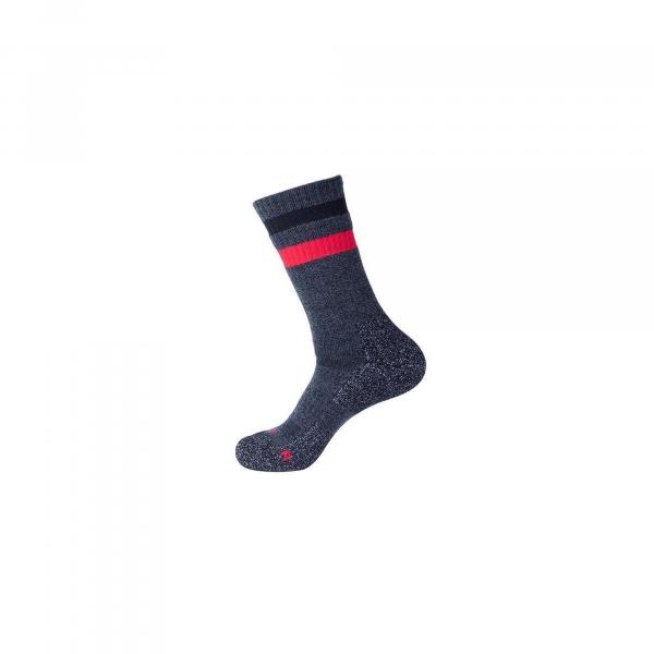 Skarpety trekkingowe Na Giean Medium Weight Crew charcoal l_44_46