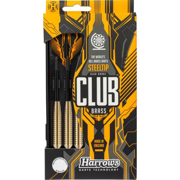 Harrows Club Brass steel tip darts 23 gramy