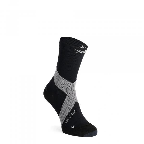 Skarpety rowerowe X-Socks Bike Expert Crew - black/charcoal