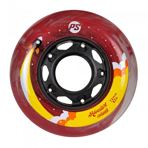 Kółka do rolek dziecięce Powerslide Adventure 72/82A 4 szt.