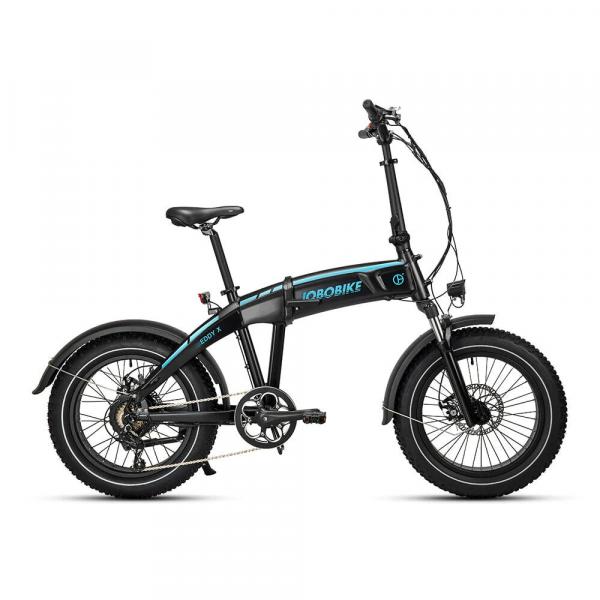 Składany rower elektryczny JOBOBIKE Eddy X 250 W 48 V 14 AH akumulator