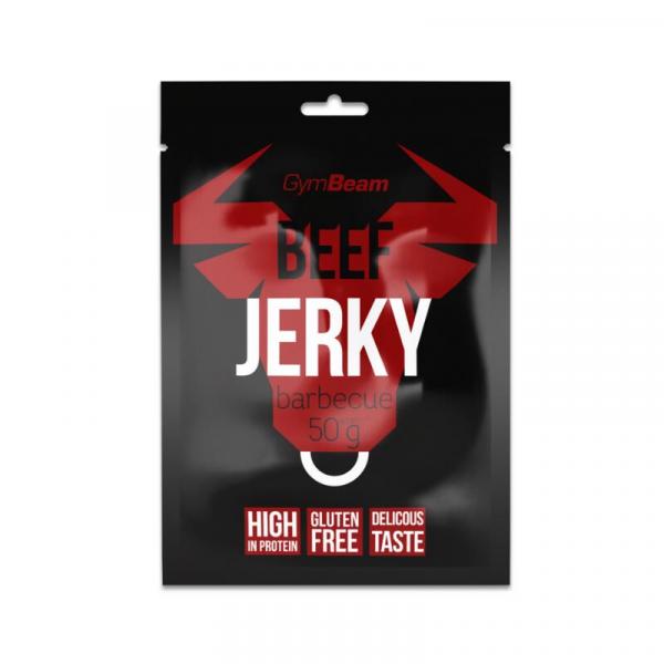 Suszona wołowina Beef Jerky GymBeam 50 g - BBQ