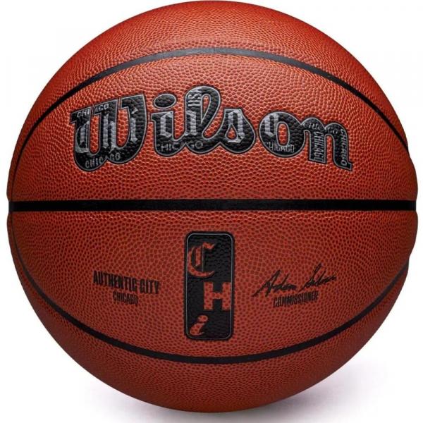 Piłka do koszykówki NBA Authentic City Chicago Ball rozmiar 7