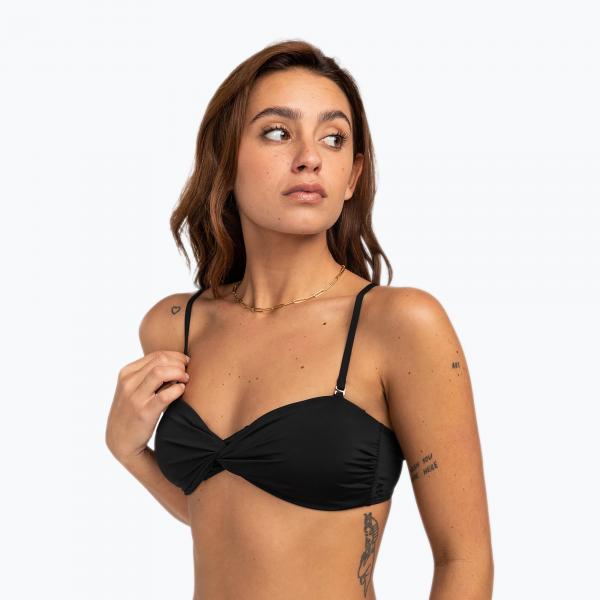 Góra od stroju kąpielowego Billabong Sol Searcher Drapped Bandeau