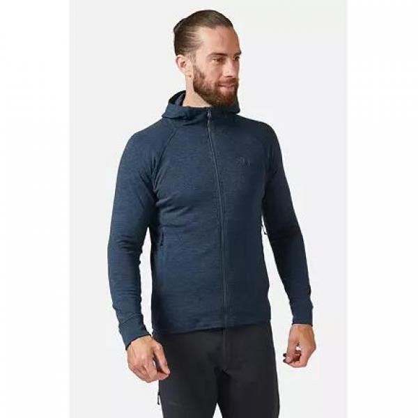 Bluza z kapturem męska Rab Nexus Hoody rozpinana