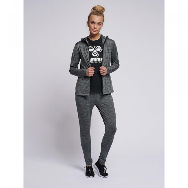 Bluza fitness damska Hummel zip Selby