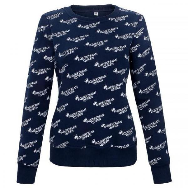 Sweter jeździecki damski Equestrian Queen Chloe 22AW ciepły