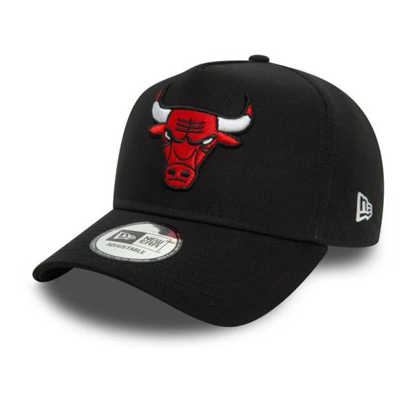 Czapka z daszkiem New Era 9FORTY NBA Chicago Bulls Patch Black 60580707