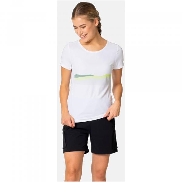 Koszulka z krótkim rękawem damska ODLO F-Dry Ridgeline T-Shirt Crew Neck