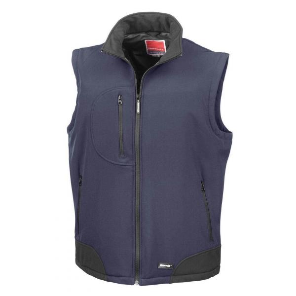 Męska Oddychająca Kurtka Przeciwdeszczowa Softshell Bodywarmer