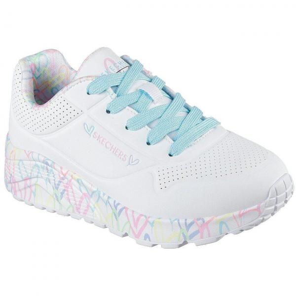 Adidasy Skechers Uno Lite - Lovely Luv, Dzieci