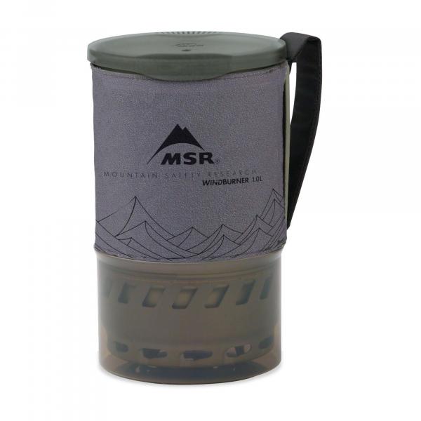 Aluminiowy garnek MSR Windburner Accessory Pot 1.0 l - gray