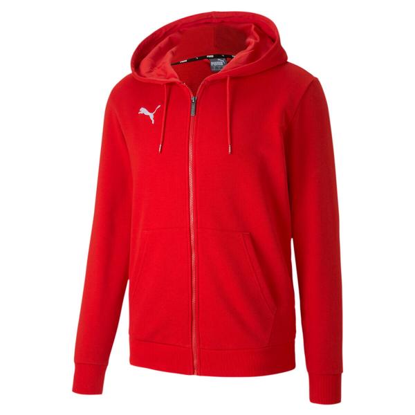 Bluza męska Puma teamGOAL 23 Casuals Hooded Jacket czerwona