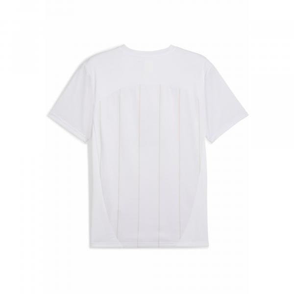 Męska koszulka przedmeczowa AC Milan PUMA White Putty Beige