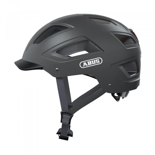 ABUS Miejski kask rowerowy „Hyban 2.0”, czarny