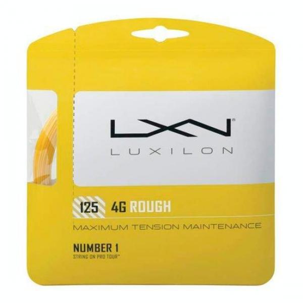 Naciąg do rakiety tenisowej Luxilon 4G Rough 1,25 mm 12,2 m