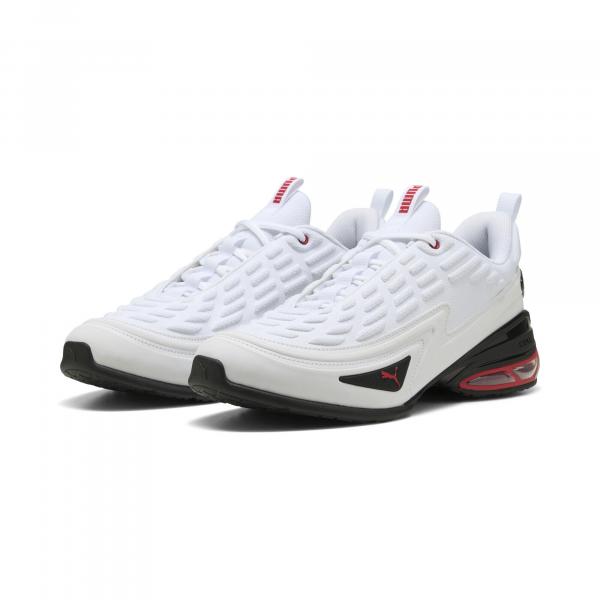 Sneakersy unisex Meza PUMA White Black For All Time Red