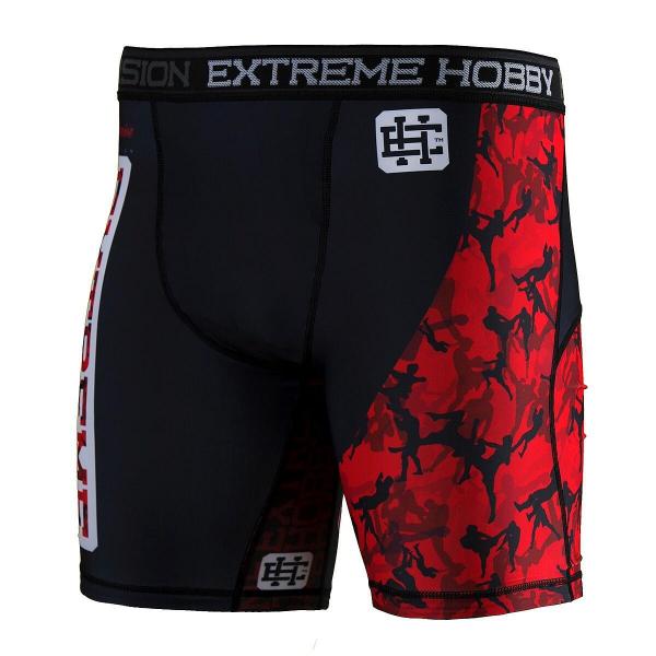 Spodenki Vale Tudo do MMA męskie EXTREME HOBBY RED WARRIOR