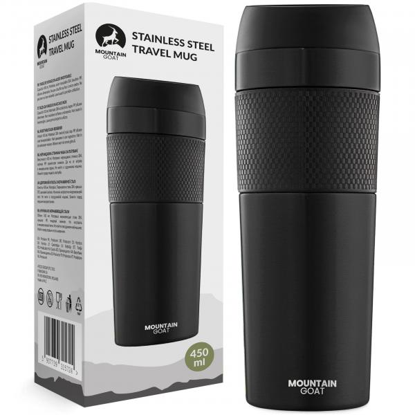 Kubek termiczny na kawę i herbatę TRAVEL MOUNTAIN GOAT 400 ml