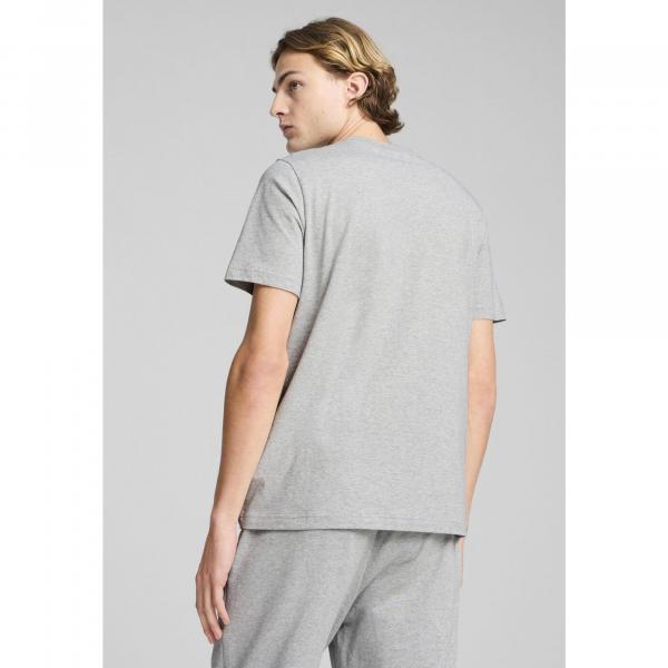 Męska koszulka Essentials Elevated PUMA Light Gray Heather