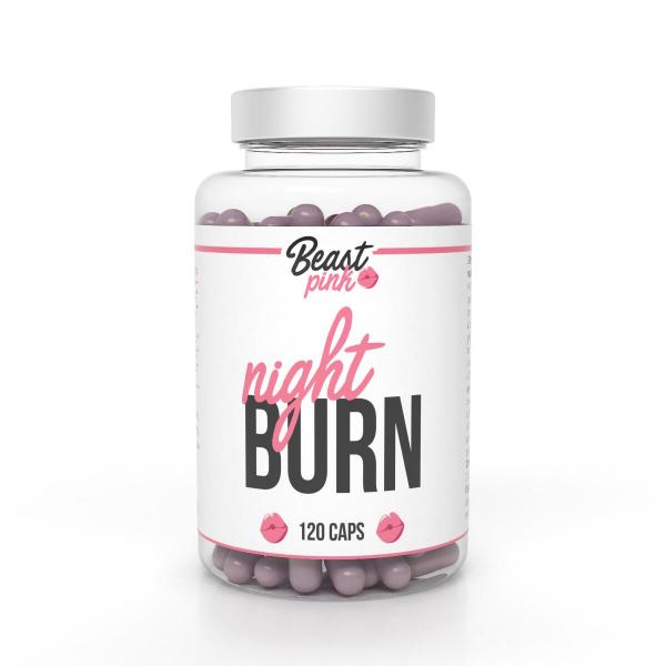 Spalacz tłuszczu BeastPink Night Burn 120 kapsułek