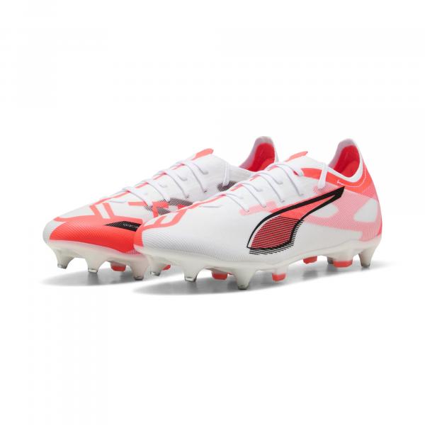 Buty piłkarskie FUTURE 5 MATCH MxSG PUMA White Black Glowing Red