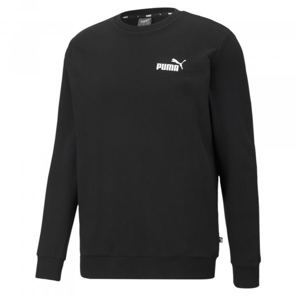 Męska bluza dresowa z małym logo Essentials PUMA Black