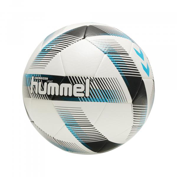 Piłka do piłki nożnej Hummel Energizer Light FB white/black/blue