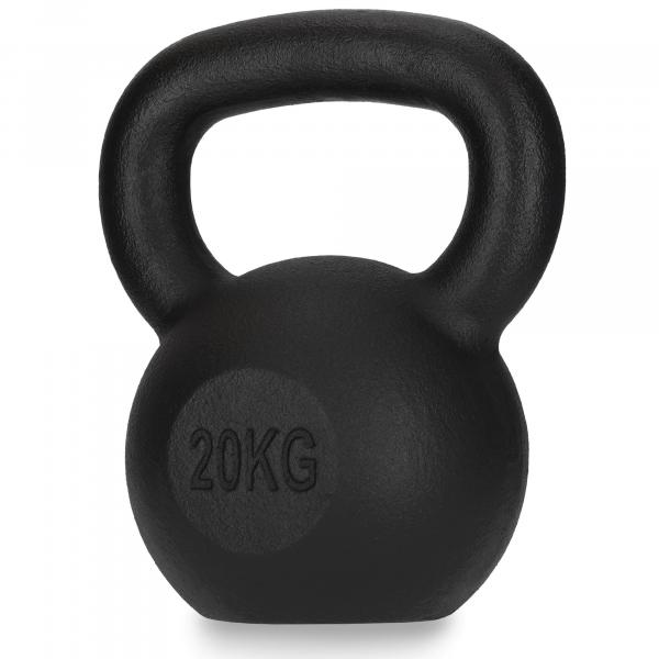 Kettlebell żeliwny 4FIZJO 20 kg