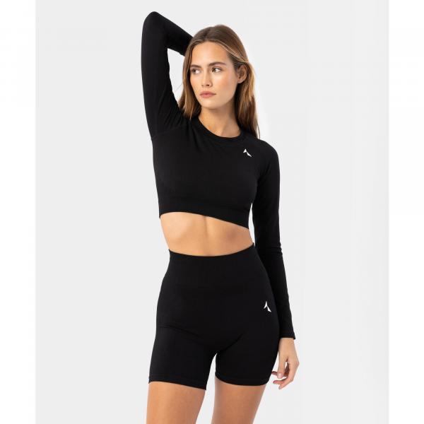 Bezszwowy longsleeve dla kobiet na fitness Carpatree Blaze