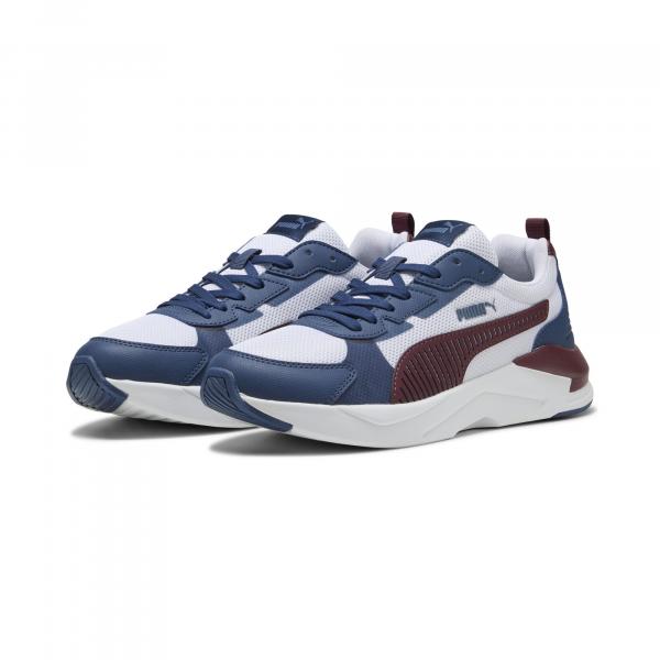 Sneakersy unisex X-Ray 3 PUMA White Ruby Shimmer Persian Blue Red
