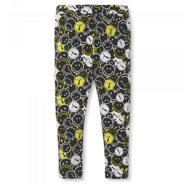 Legginsy dla dzieci Puma x Smiley World AOP