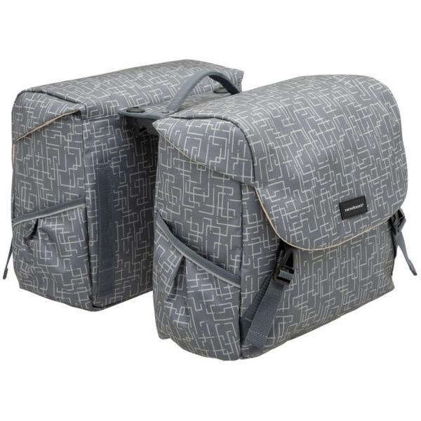 NEW LOOXS Plecak Doppelpacktasche Mondi Joy Double MIK Ivy , szary