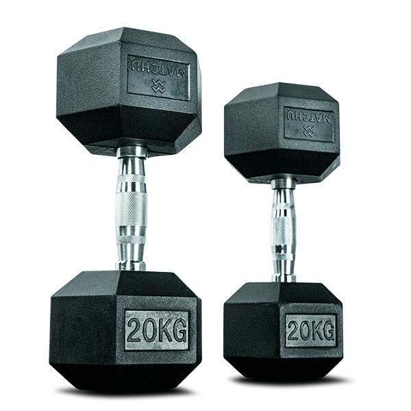 Hantle Hexa 20 kg z gumowym uchwytem