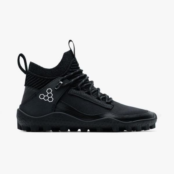 Panowie outdoorowy Vivobarefoot Magna Lite WR SG - Męskie - Potrójna czerń