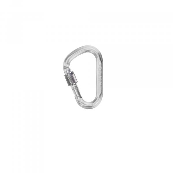 Karabinek Wspinaczkowy Climbing Technology Snappy CF SG (Screw Gate) - silver